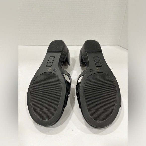 a.n.a‎ Womens Patton Wedge Sandals. Size: 7.5 Color: Black - Picture 6 of 7